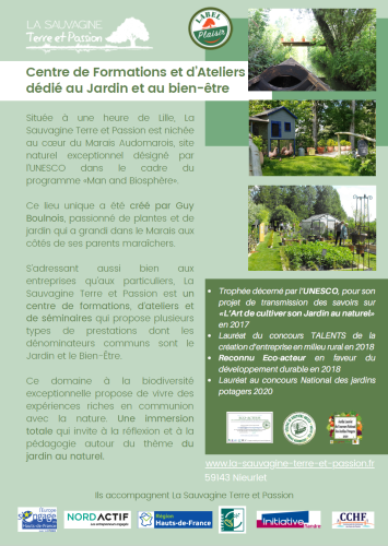 La Sauvagine Terre et Passion®